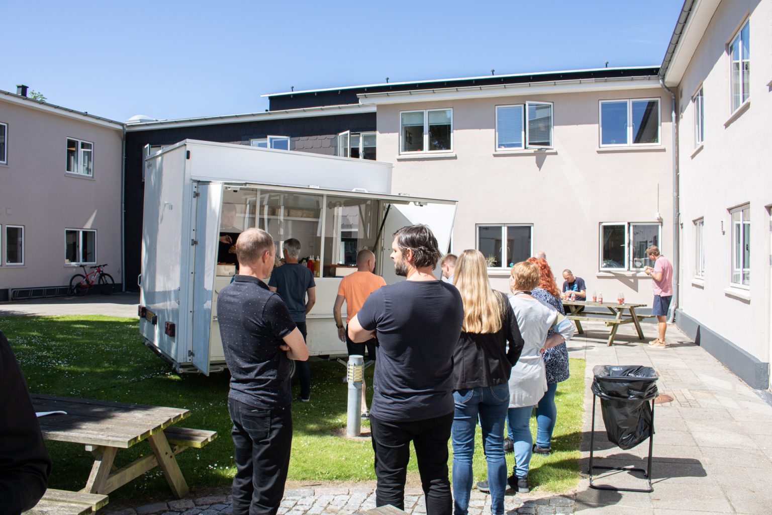 Workspace pølsevogn sommerafslutning