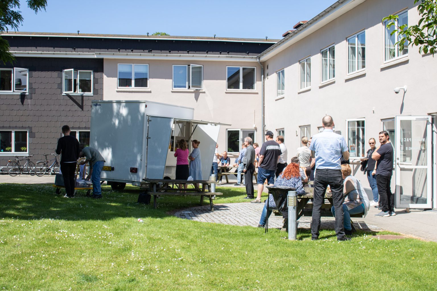 Workspace pølsevogn sommerafslutning